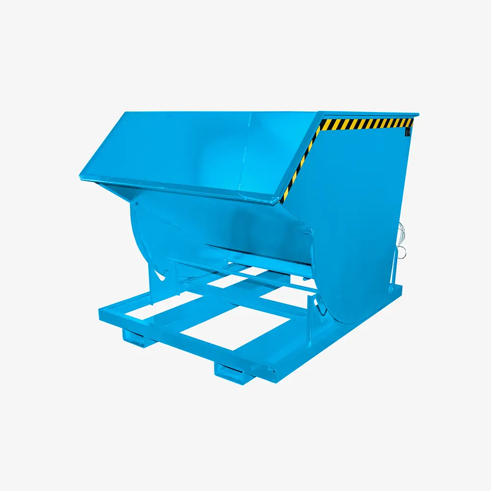 Produktbild von tigerhebezeuge kippbehaelter blau lackiert typ BKM 200 BLAU 01 x