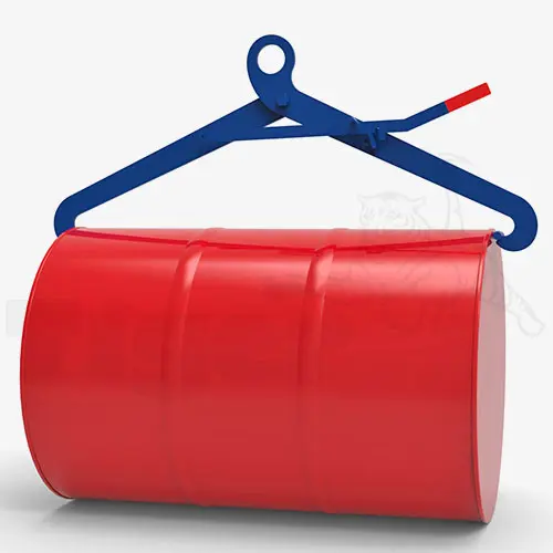 Produktbild von Fass-Zangengreifer - Fassgreifer zum Kranen von liegenden Stahlfässern Serie FZ-36H fass-zangengreifer-fz-36-h