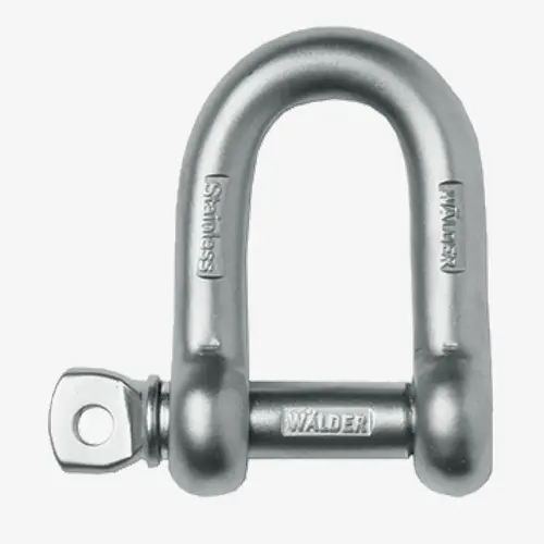 Produktbild von Hochfeste Niro-Schäkel mit Schraubbolzen aus cromox Edelstahl rostfrei in GK6 Serie CSA tigerhebezeuge-edelstahl-schaekel-mit-schraubbolzen-gerade-form-serie-CSA