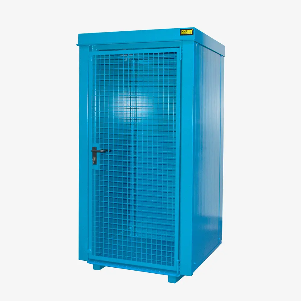 Produktbild von tigerhebezeuge gasflaschen container blau lackiert typ GFC B M0 BLAU 01 x