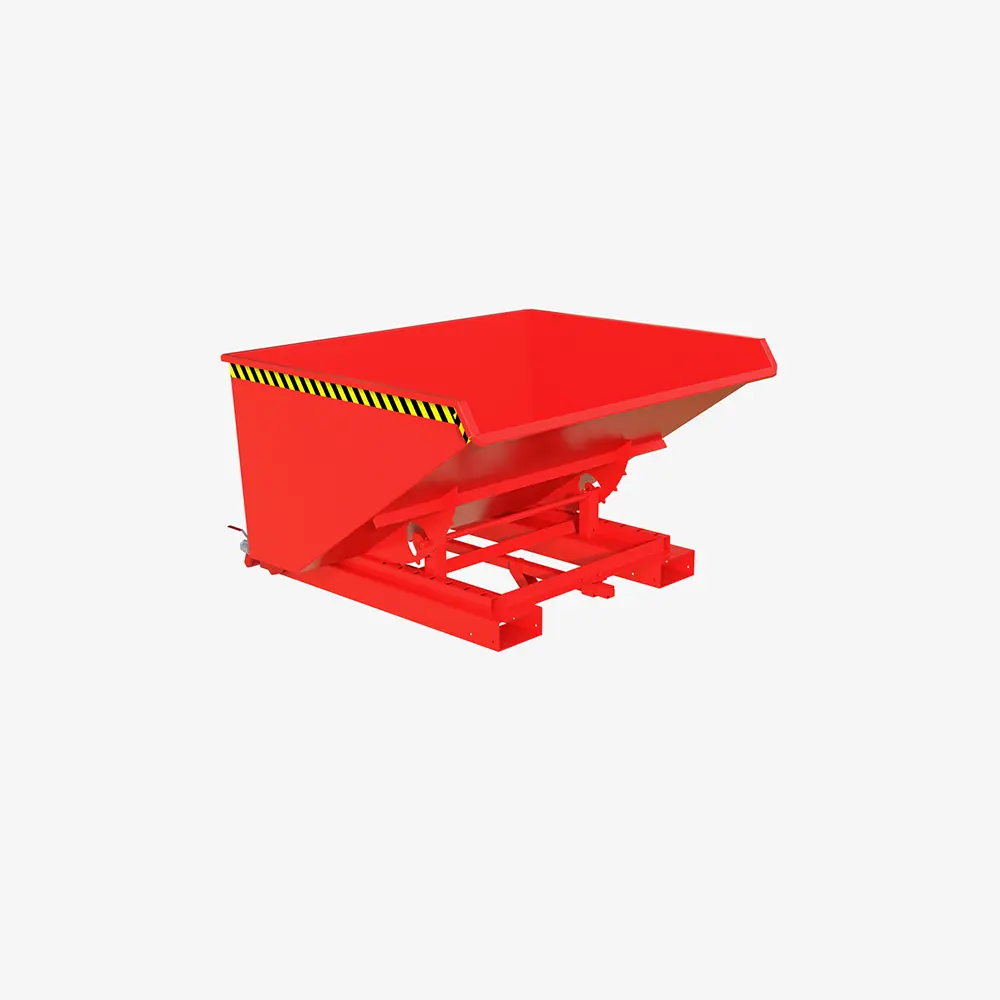 Produktbild von tigerhebezeuge spaenebehaelter rot lackiert typ 4AS 900 ROT 01 x