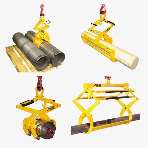 TigerHebezeuge-Shop Hebegreifer und Hebezangen Rundmaterialgreifer