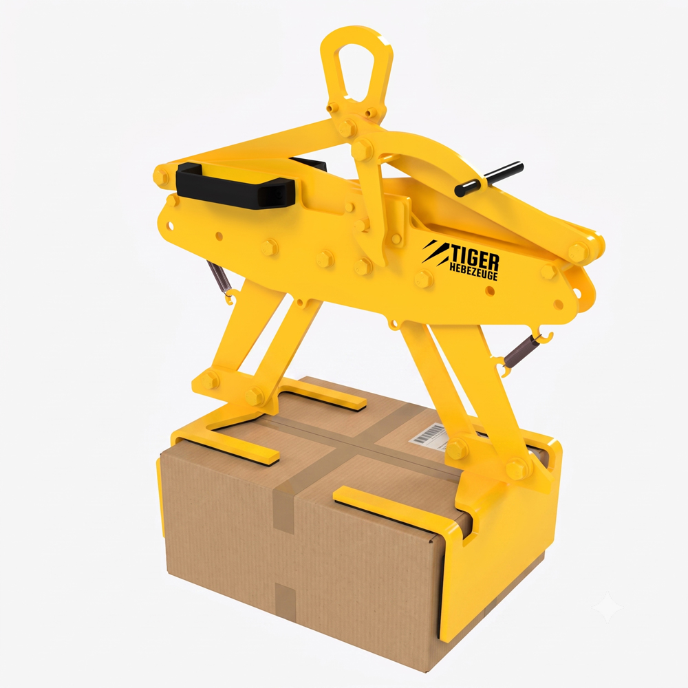 Produktbild von tigerhebezeuge tiger kartongreifer serie PKX mit karton