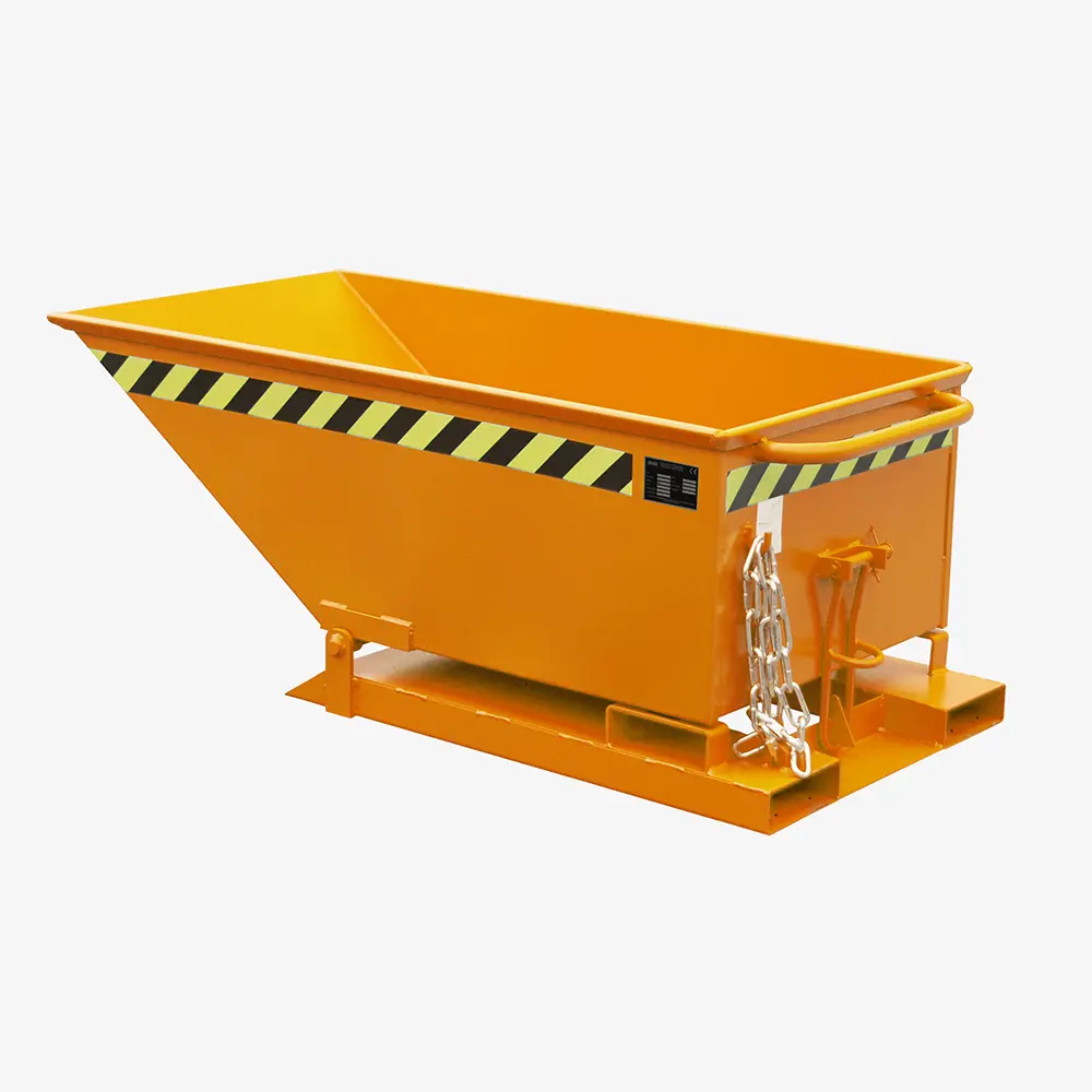 Produktbild von tigerhebezeuge kippmulde orange lackiert typ KN 250 ORANGE 01 x