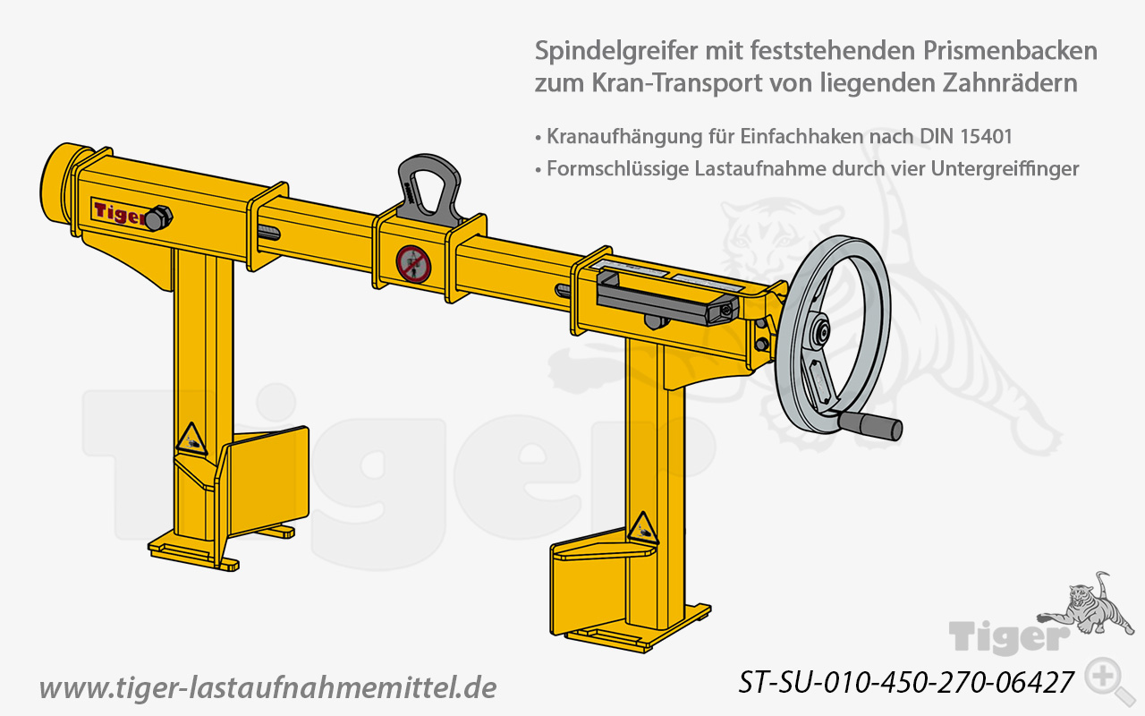 Produktbild von spindelgreifer fuer zahnraeder 06529