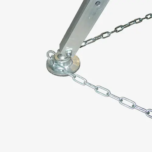 Produktbild von tigerhebezeuge option sicherungskette fuer dreibockkran serie D mit gummiplatten