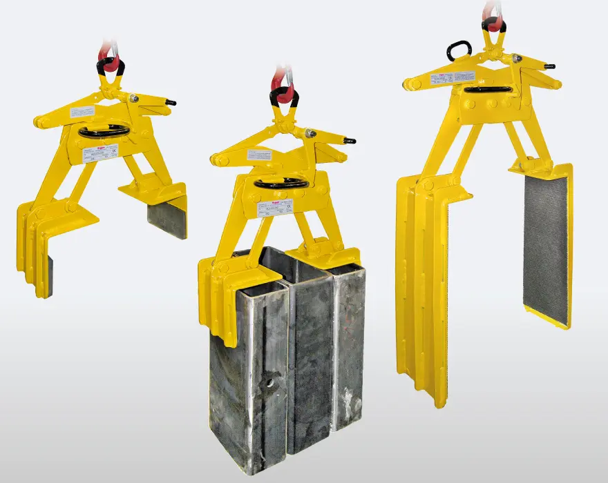 Produktbild von Tiger Sonder-Kartongreifer mit angepaßten Spannarmen und festem Greifbereich pk-s