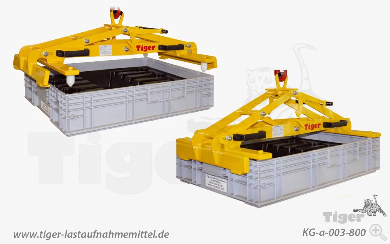 Produktbild von Tiger Sonder-Kastengreifer für Transportkästen aus PVC-Kunststoff Serie Sonder-KG-a tiger-sonder-kastengreifer-kg-a-003-800