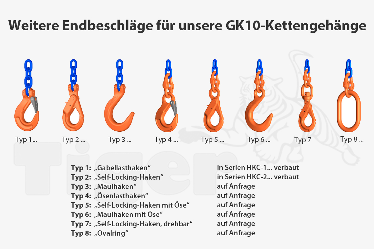 2. Produktbild zu tigerhebezeuge endbeschlaege fuer gk10 anschlagketten 2. Produktbild zu tigerhebezeuge endbeschlaege fuer gk10 anschlagketten