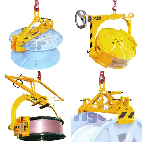 TigerHebezeuge-Shop Hebegreifer und Hebezangen Spulengreifer