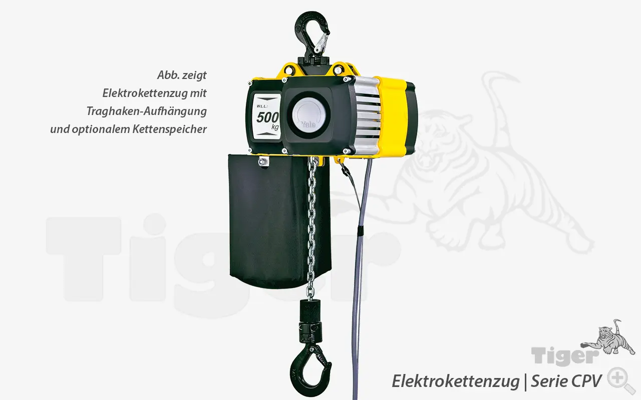 3. Produktbild zu yale elektrokettenzug cpv traghaken kettenspeicher 3. Produktbild zu yale elektrokettenzug cpv traghaken kettenspeicher