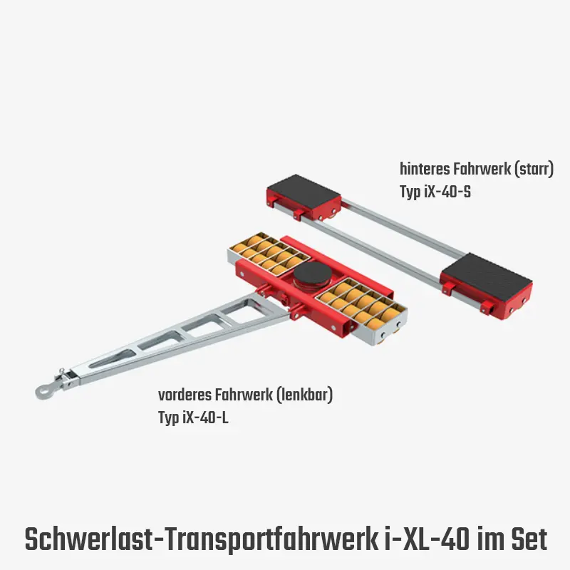 2. Produktbild zu tigerhebezeuge schwerlast transportfahrwerk iX 40 set 2. Produktbild zu tigerhebezeuge schwerlast transportfahrwerk iX 40 set