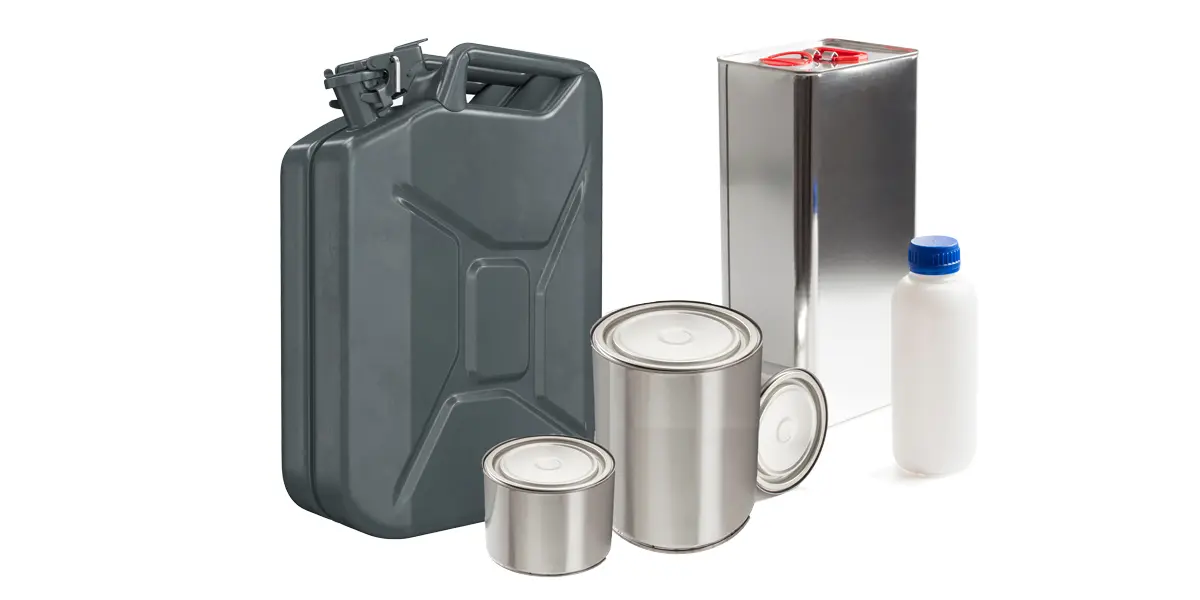 TigerHebezeuge-Shop Lastarten Kanister, Dosen und Flaschen