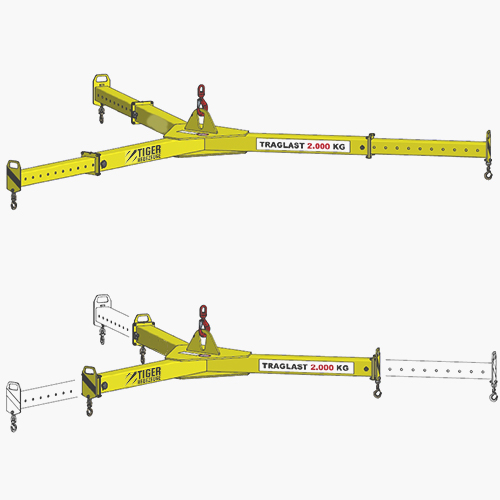 2. Produktbild zu tiger sonder 3 arm krantraverse serie TATR Q3 2 3 5