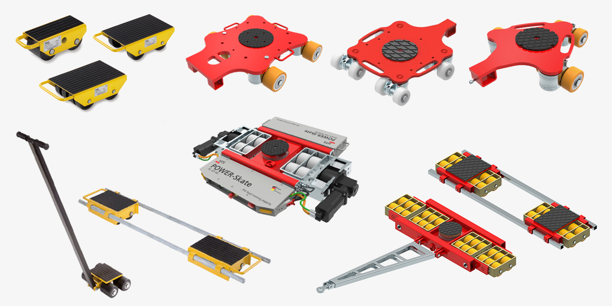 Transportfahrwerke und Panzerrollen TigerHebezeuge-Shop Transportfahrwerke und Panzerrollen