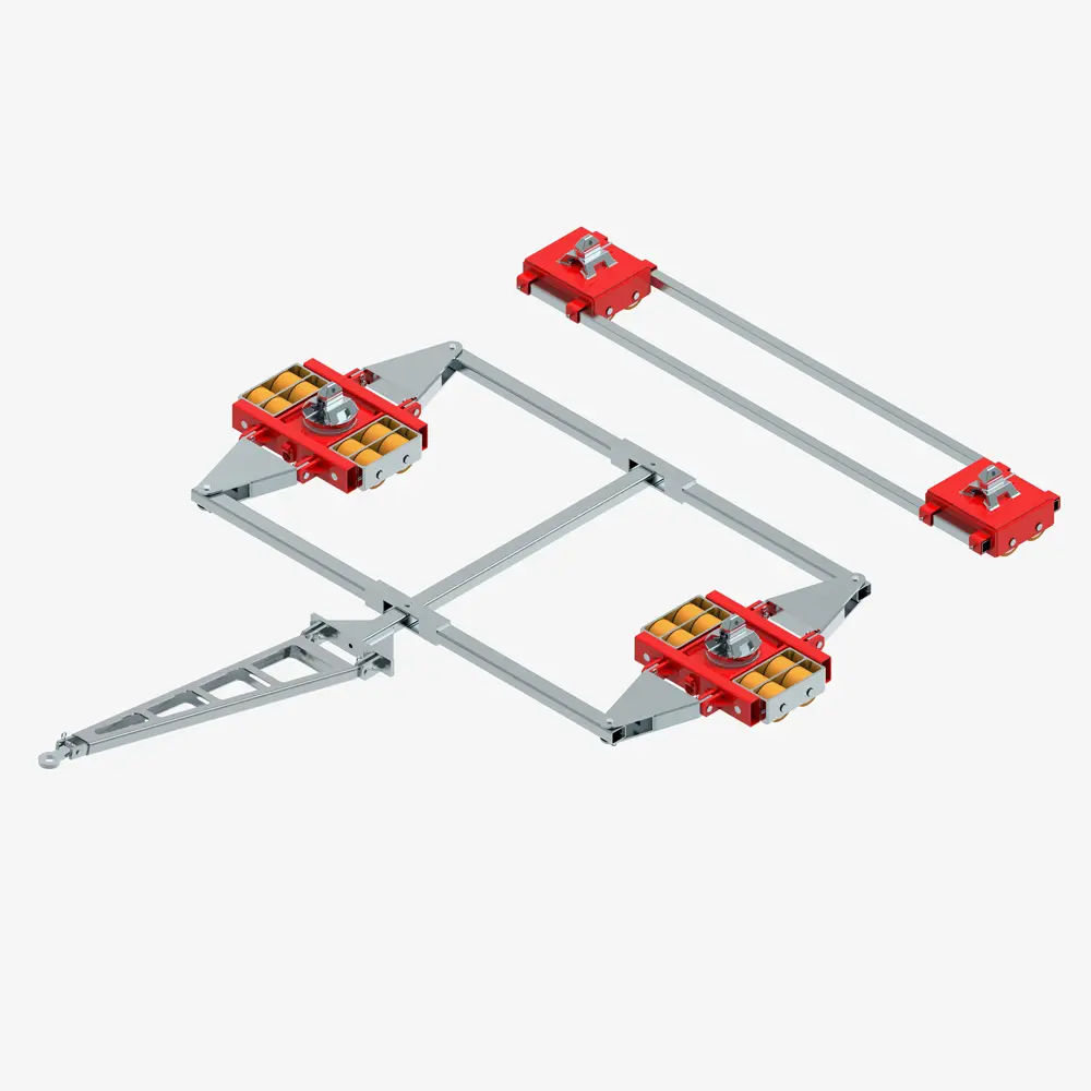 2. Produktbild zu tigerhebezeuge schwerlast transportfahrwerk set ICX32D+ICX32S