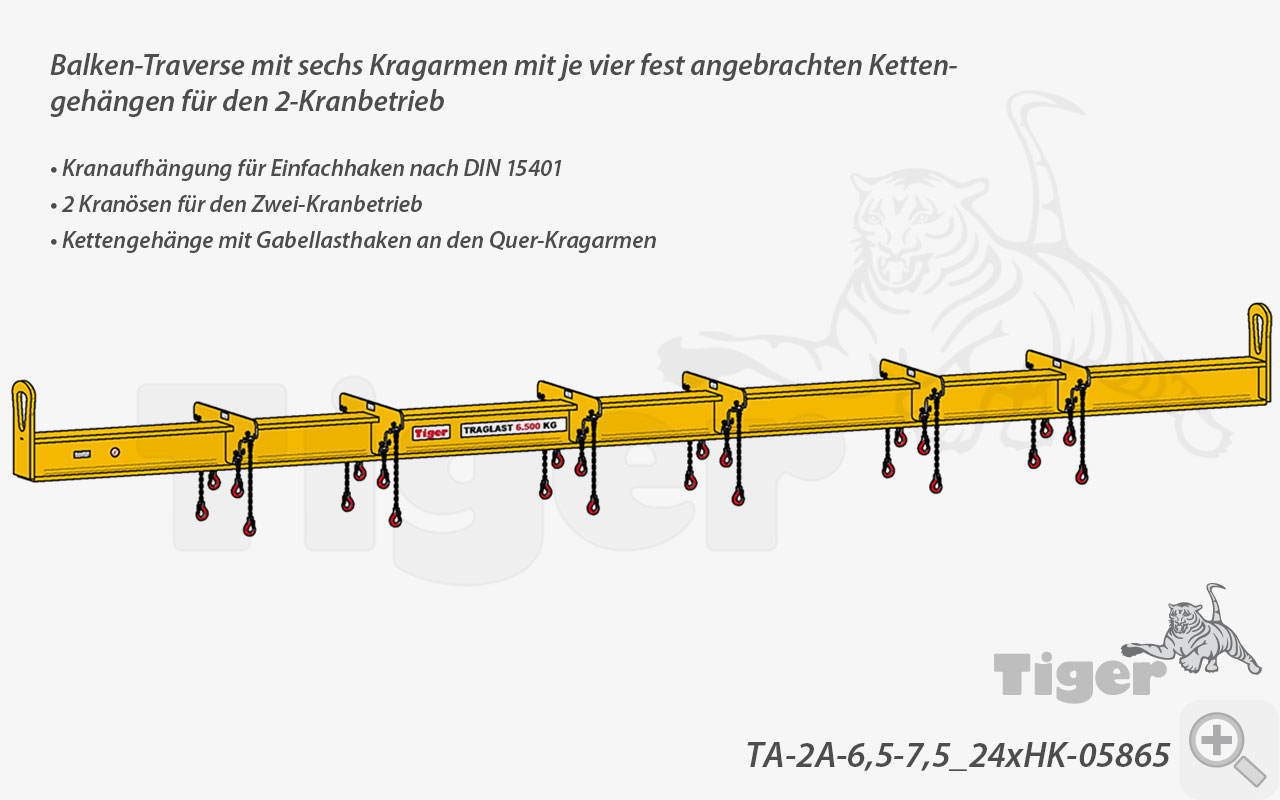 2. Produktbild zu balkentraverse ta 2a 6 5 7 5 24xhk 05865