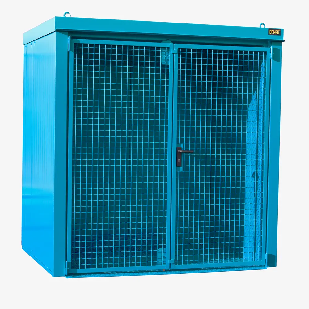 Produktbild von tigerhebezeuge gasflaschen container blau lackiert typ GFC B M2 BLAU 01 x