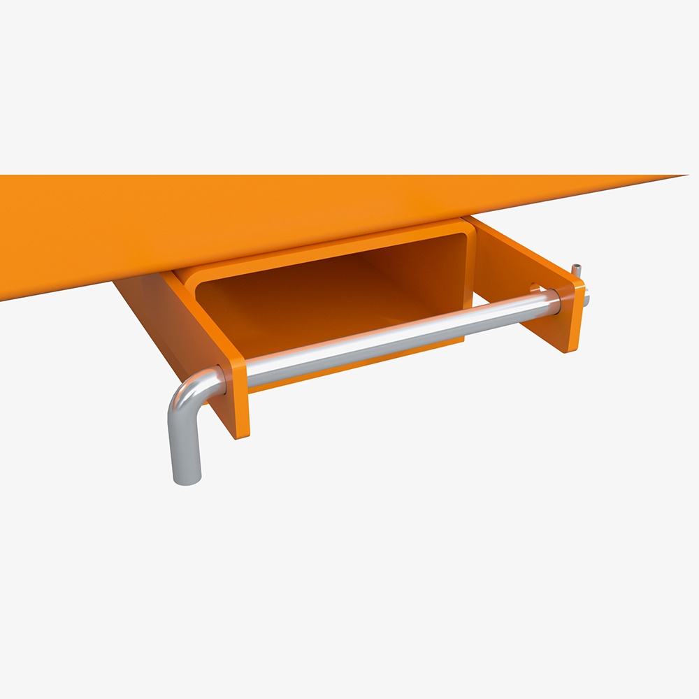 Produktbild von tigerhebezeuge langguttraverse orange lackiert typ LGT 2,5 ORANGE 01 x