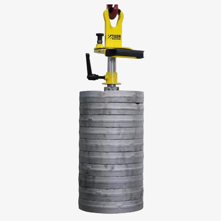 Produktbild von Tragbolzen - Innengreifer zum Kranen von Lasten mit mittigen Bohrungen Serie TBE tiger-innengreifer-fuer-gestapelte-scheiben-mit-bohrung-serie-TBE