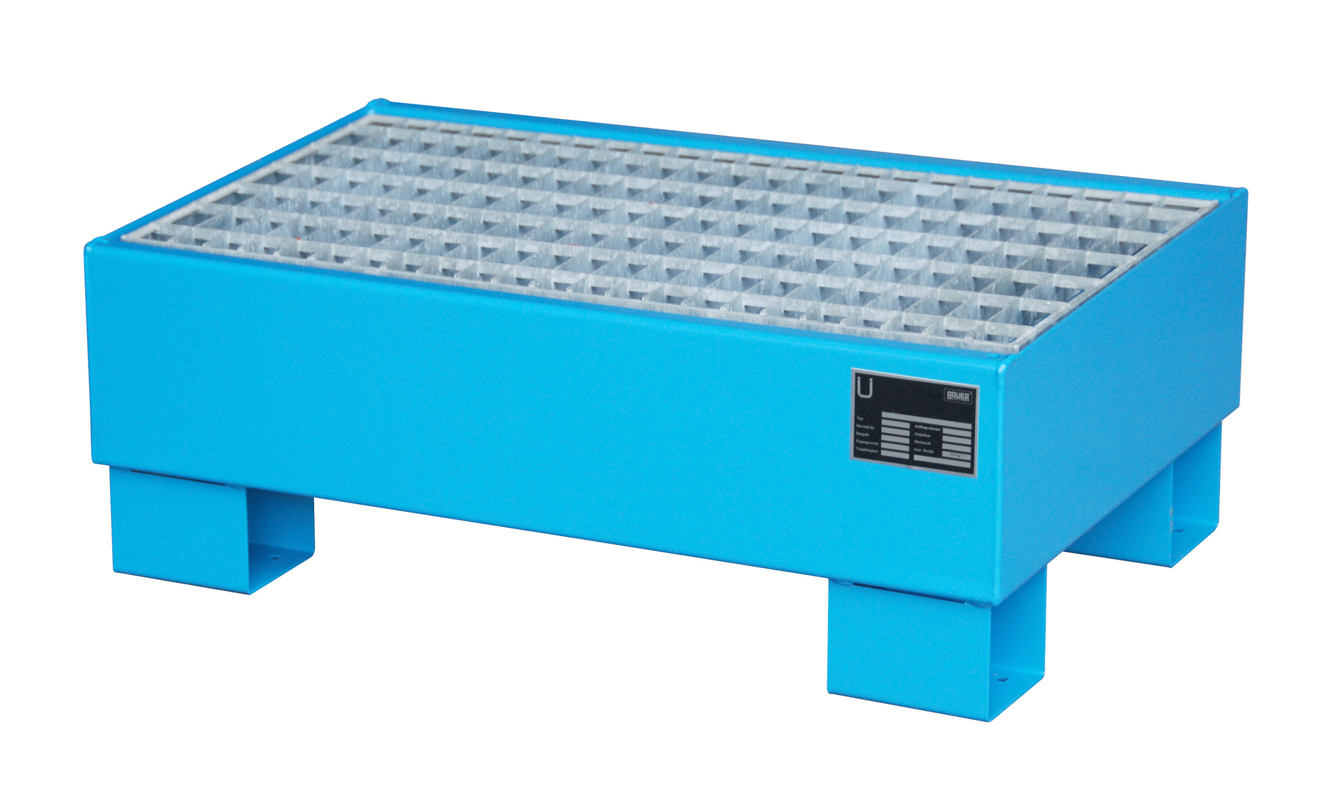 Produktbild von tigerhebezeuge auffangwannen serie AW 60 1 M blau