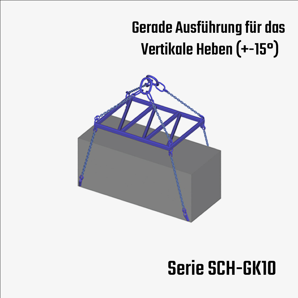 Containerhaken nach EN 1677 für den Containerumschlag