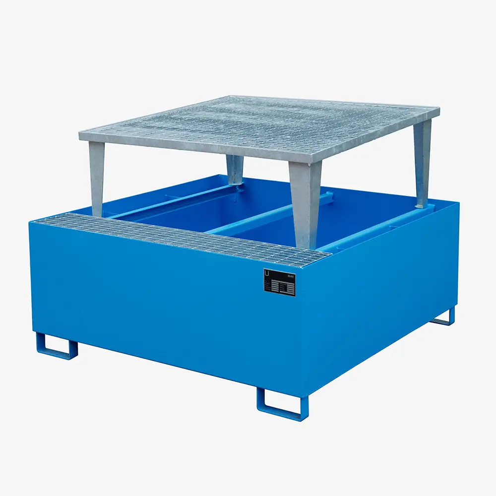 Produktbild von tigerhebezeuge auffangwanne blau lackiert typ AWA 1000 BLAU 01 x