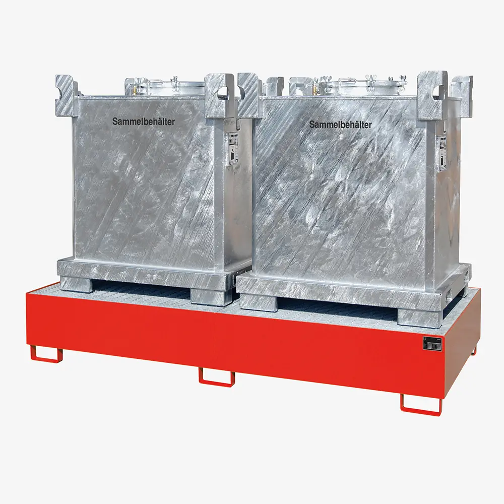 Produktbild von tigerhebezeuge auffangwanne rot lackiert typ AW 1000 2 ROT 01 x