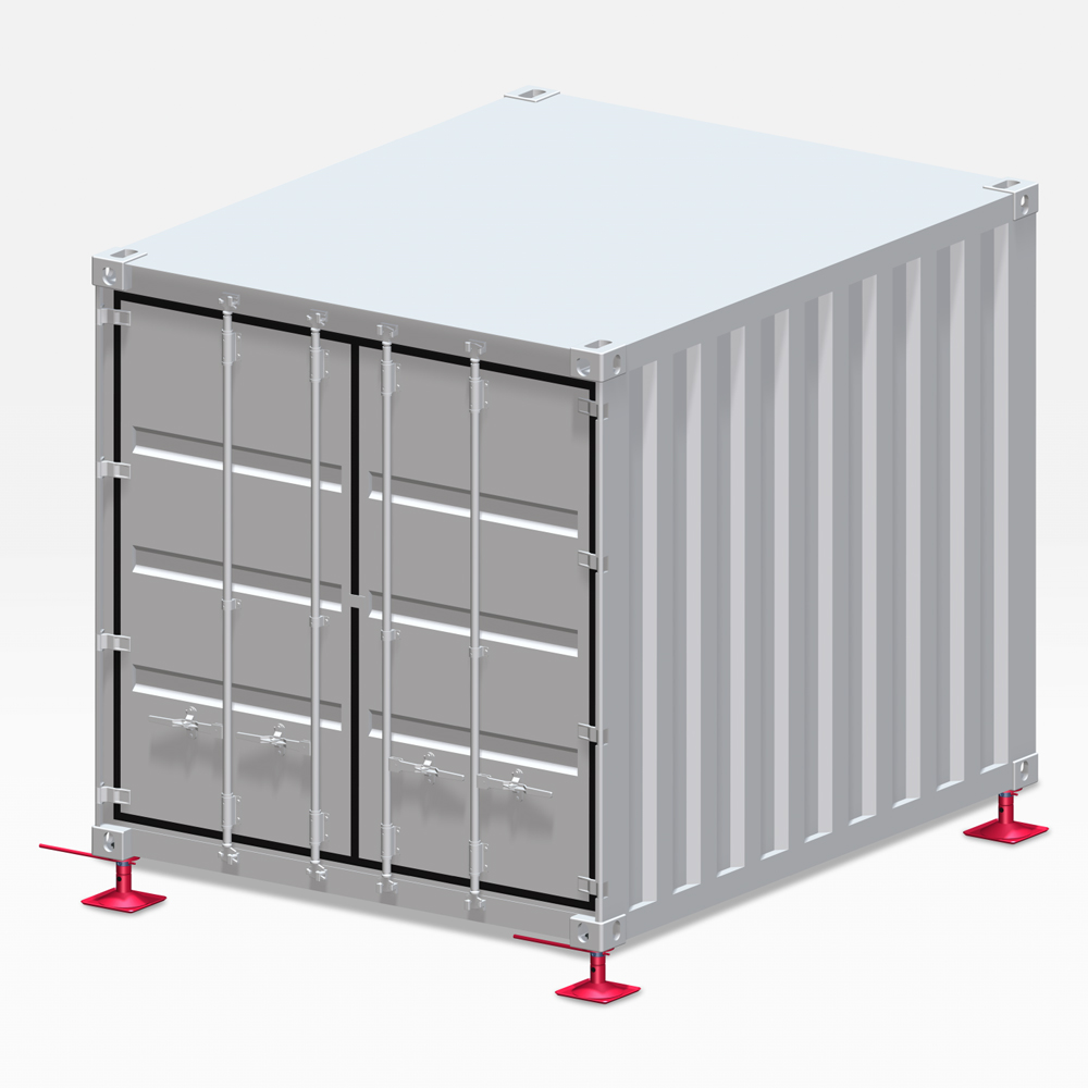 2. Produktbild zu tigerhebezeuge spindelheber nivelliersystem fuer iso frachtcontainer hebezeuge typ SH 2931 set