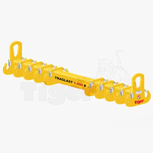 Produktbild von Tiger Sonder-2-Kran-Traversen mit Kragarmen Serie Sonder-TA-2A-20SH tiger-zweikran-seitenhaken-traverse-ta-2a-20sh-1-1
