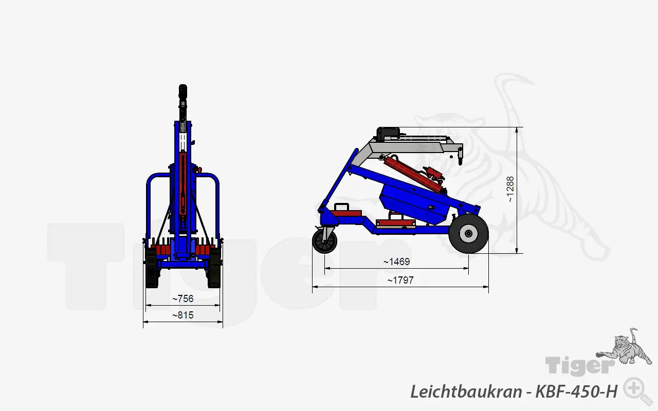 3. Produktbild zu leichtbaukran kbf 450 h zeichnung3 3. Produktbild zu leichtbaukran kbf 450 h zeichnung3