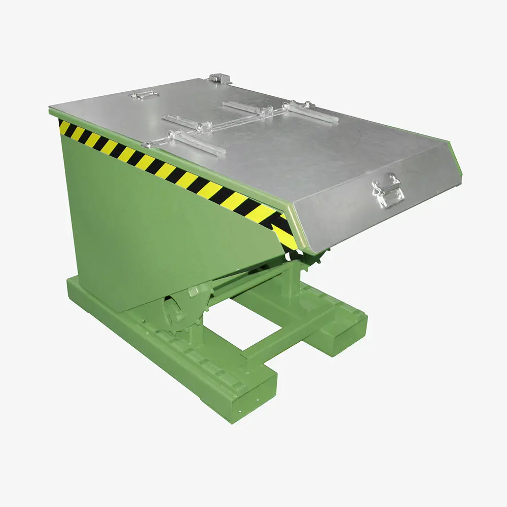 Stapler-Kippbehälter mit Abrollsystem und Seilzug - Unser Top-Seller