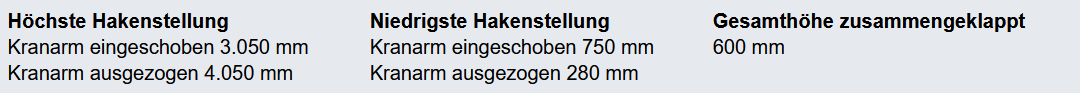 3. Produktbild zu tigerhebezeuge hakenstellungen kr z werkstattkrankrantechnik 1