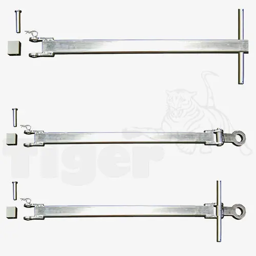 Produktbild von Deichsel für Rotationsfahrwerke Serie Rotoflex und Rotoflex-XL Serie ROTO-iR-LS-ZD deichsel-roto-fahrwerke