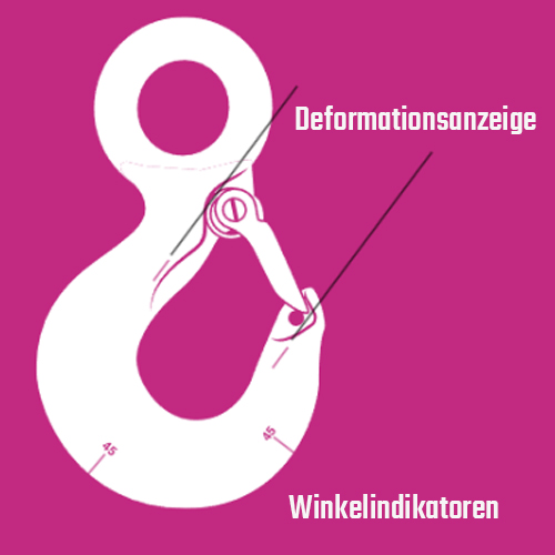 2. Produktbild zu tigerhebezeuge kettenbeschlagteile wirbellasthaken serie WHG A DL features