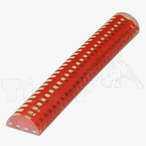 Produktbild von Prallschutz als Halbrundprofil mit Lochblecheinlage Serie SPL-HR prallschutz-halbrundprofil-spl-hr