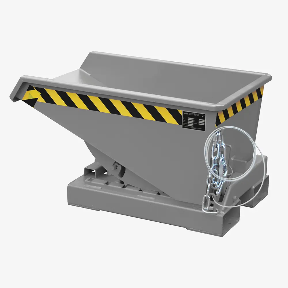 Stapler-Kippbehälter mit Abrollsystem und Seilzug - Unser Top-Seller