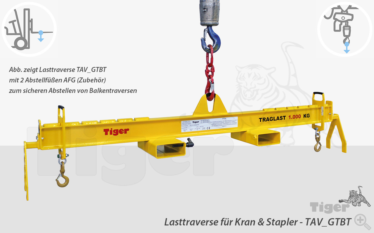 2. Produktbild zu staplertraverse tav gtbt abstellfuesse afg