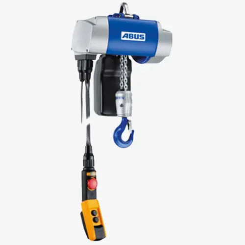 Produktbild von Abus Elektrokettenzug GM4 mit Aufhängebügel für 400 V tigerhebezeuge-abus-elektrischer-kettenzug-elektrokettenzug-serie-GM4