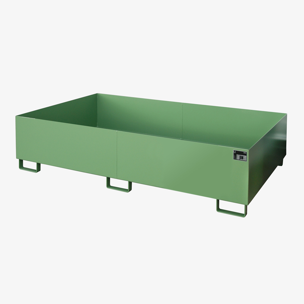 Produktbild von tigerhebezeuge regalwanne auffangwanne fuer hochregal typ RW 2200 2 gruen