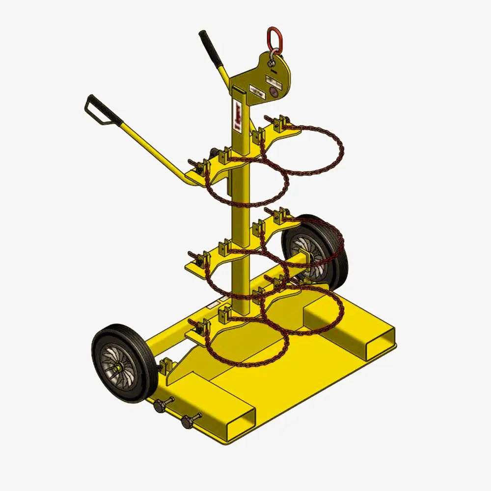 Tiger Bodenfahrwerk für Tiger Gasflaschenheber Serie GFH