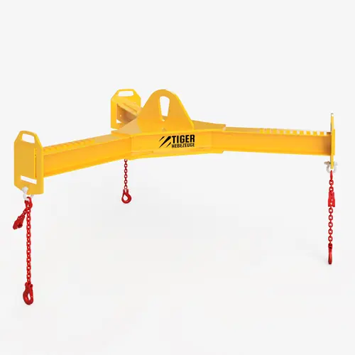 Produktbild von Tiger Sonder-Sterntraverse –  3-Arm-Traverse mit drei verstellbaren Lastketten inkl. Gabellasthaken und Verkürzungsklauen Serie Sonder-TAV-Q3 "tiger-sonder-sterntraverse-3-arm-krantraverse-serie-TAV-Q3-7-2,6-05732