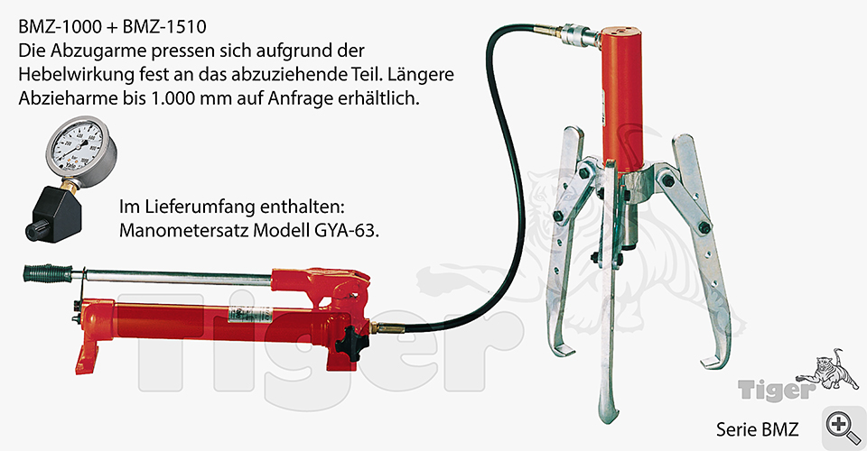 Produktbild von abziehvorrichtung hydraulisch bmz yale 1