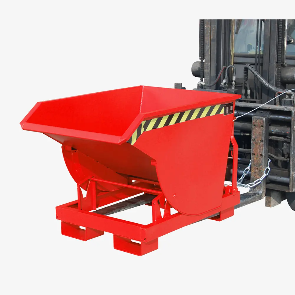 Produktbild von tigerhebezeuge kippbehaelter rot lackiert typ BKM 30 ROT 01 x