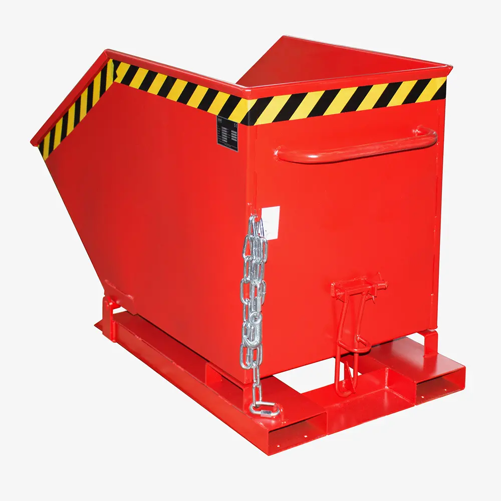 Produktbild von tigerhebezeuge kippmulde rot lackiert typ KK 400 ROT 01 x