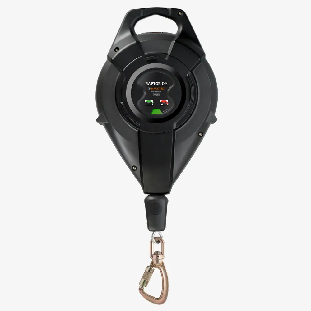 Produktbild von tigerhebezeuge selbstaufrollendes fallschutzgeraet typ RAPTOR C 20