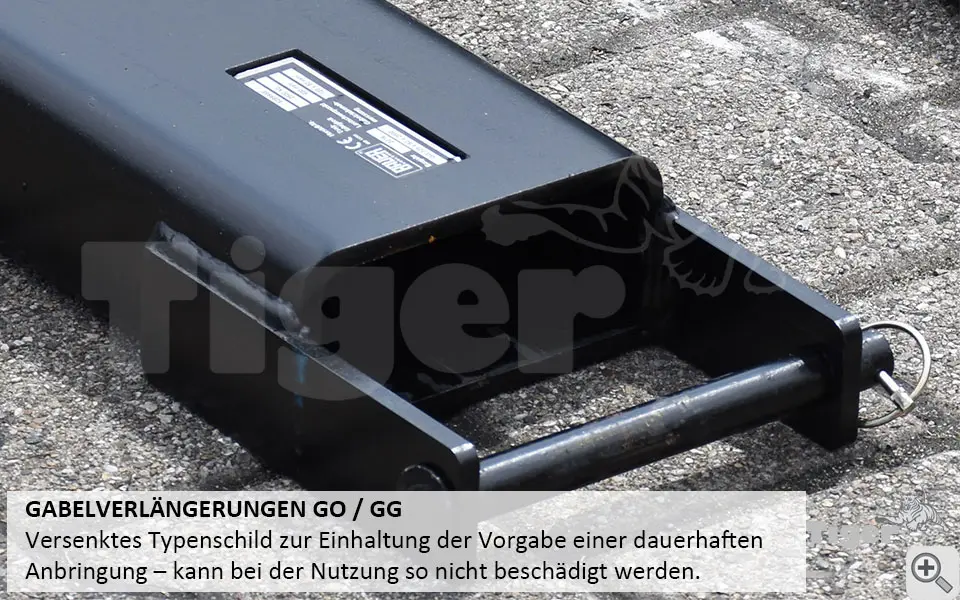 2. Produktbild zu gabelverlaengerungen go gg typenschild 2. Produktbild zu gabelverlaengerungen go gg typenschild