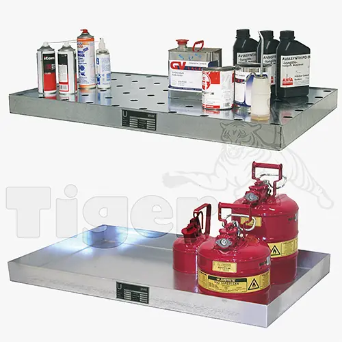 TigerHebezeuge-Shop Gefahrstoff-Auffangwannen Kleingebindewannen für Gefahrstoffe