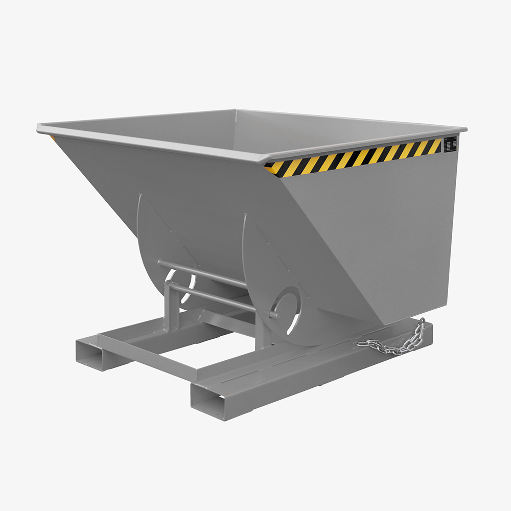 Produktbild von tigerhebezeuge kippbehaelter grau lackiert typ AK 100 GRAU 01 x