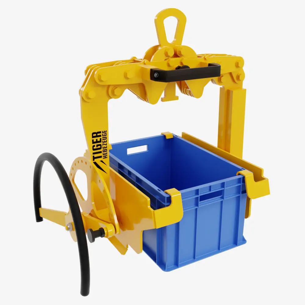 Produktbild von tigerhebezeuge tiger bito BN6431 kastengreifer mit handrad KWG KLT